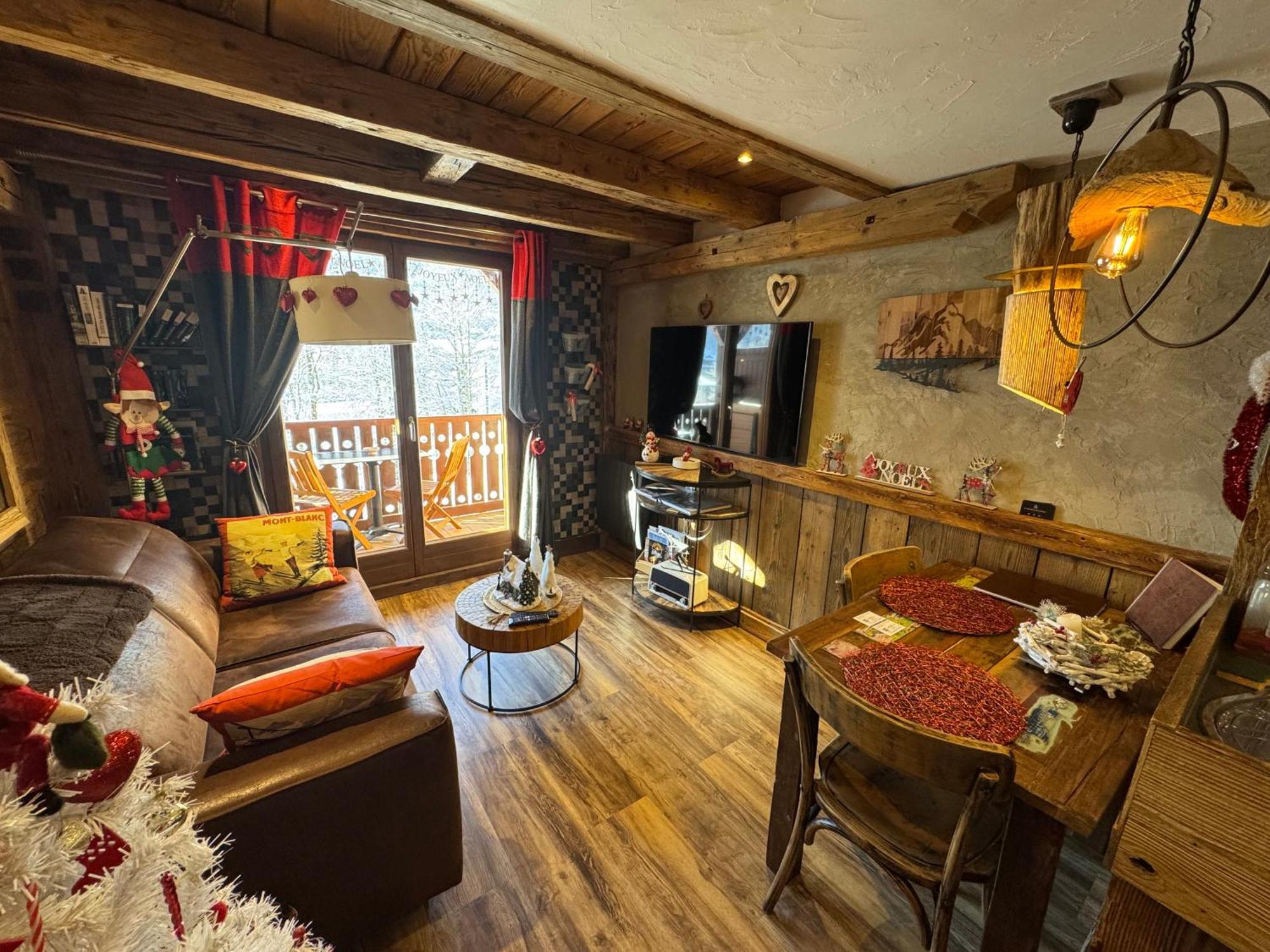Apartmán Le Coup De Coeur Les Houches Exteriér fotografie