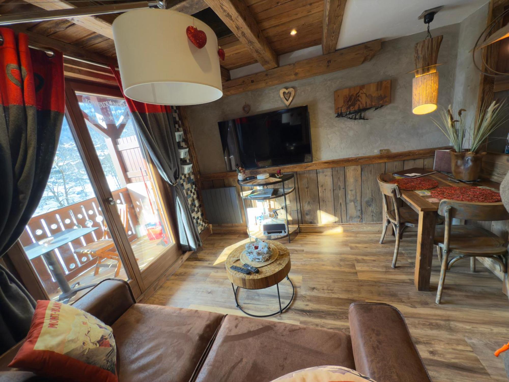 Apartmán Le Coup De Coeur Les Houches Exteriér fotografie