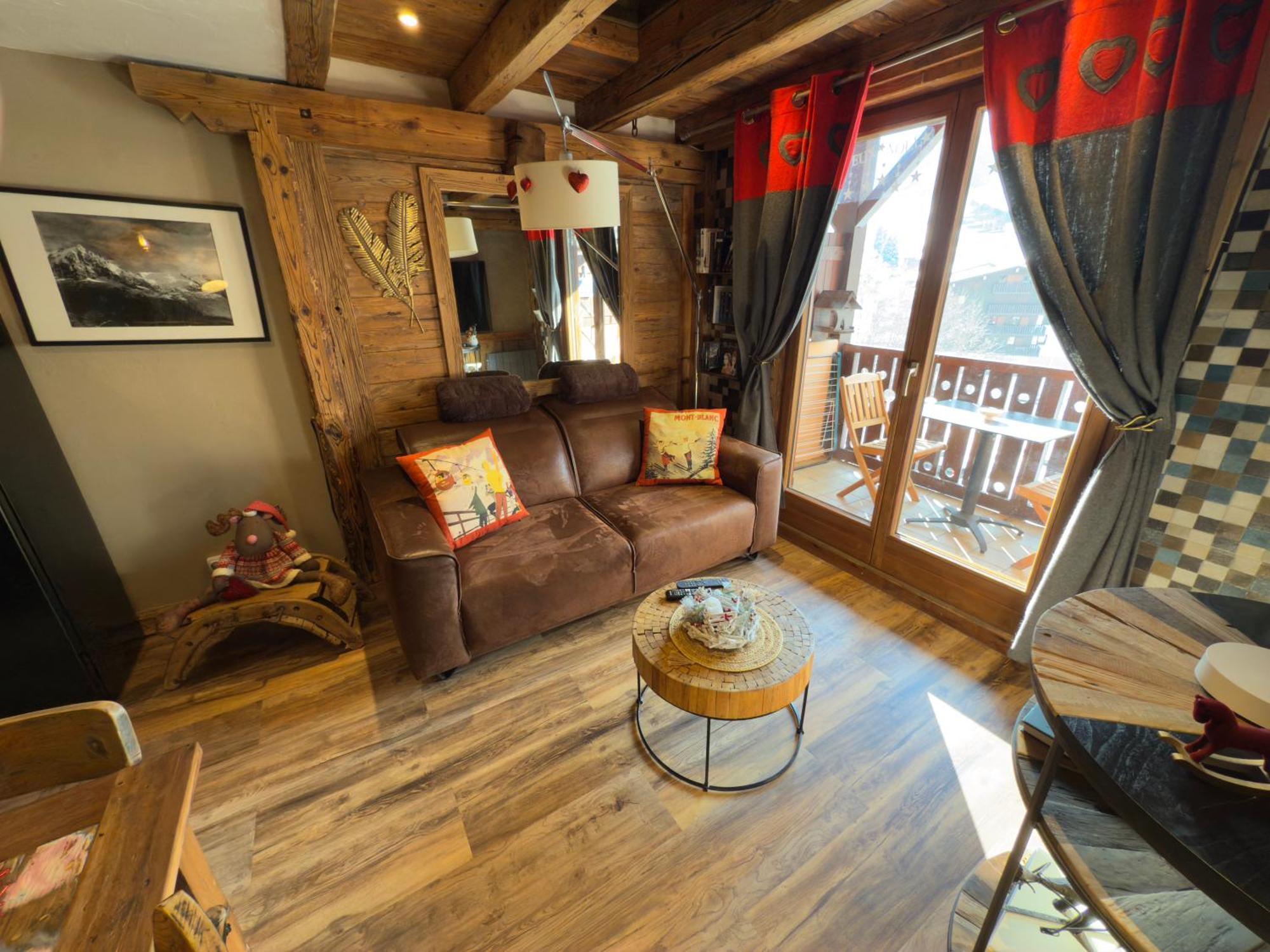 Apartmán Le Coup De Coeur Les Houches Exteriér fotografie